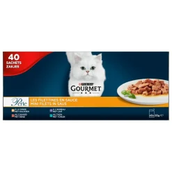 New Gourmet Perle Mini Filets in Saus Kattenvoer