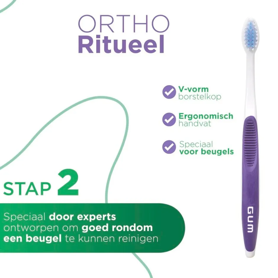 Outlet Gum Ortho Tandenborstel