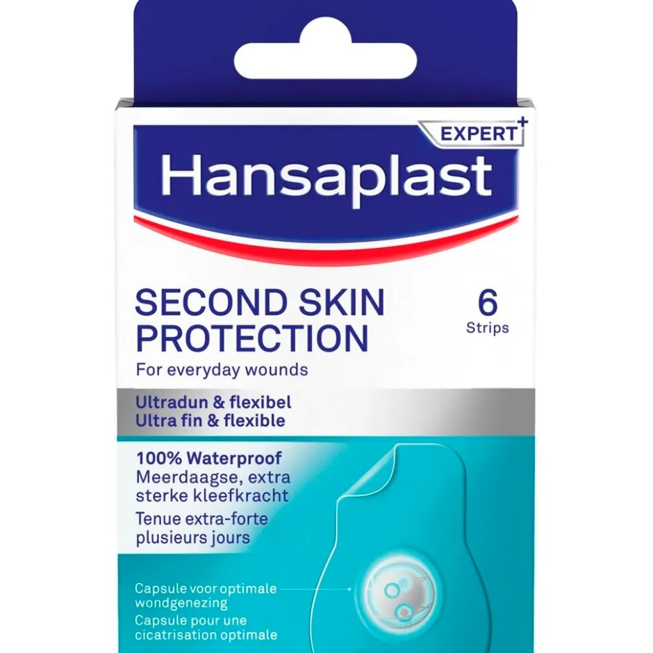 Hot Hansaplast Expert+ Second Skin Protection Hydrocolloïde Pleisters