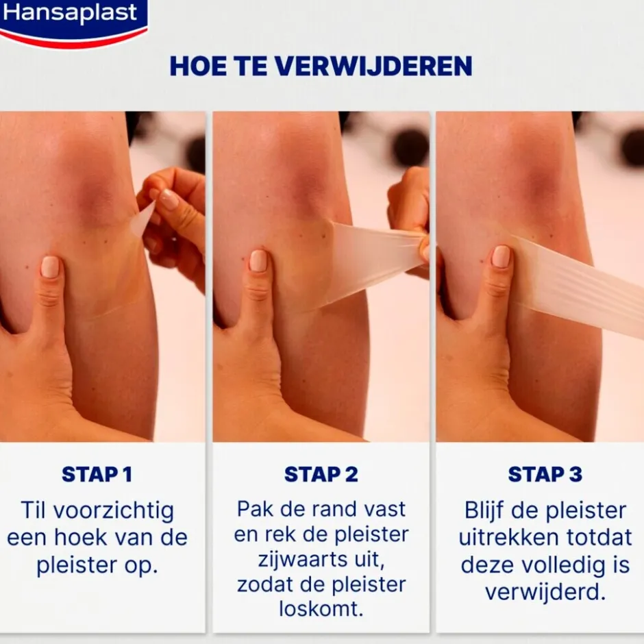 Hot Hansaplast Expert+ Second Skin Protection Hydrocolloïde Pleisters