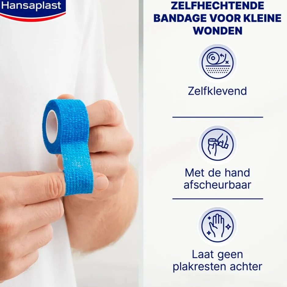 New Hansaplast Finger Cohesive Zelfhechtende Vingerbandage