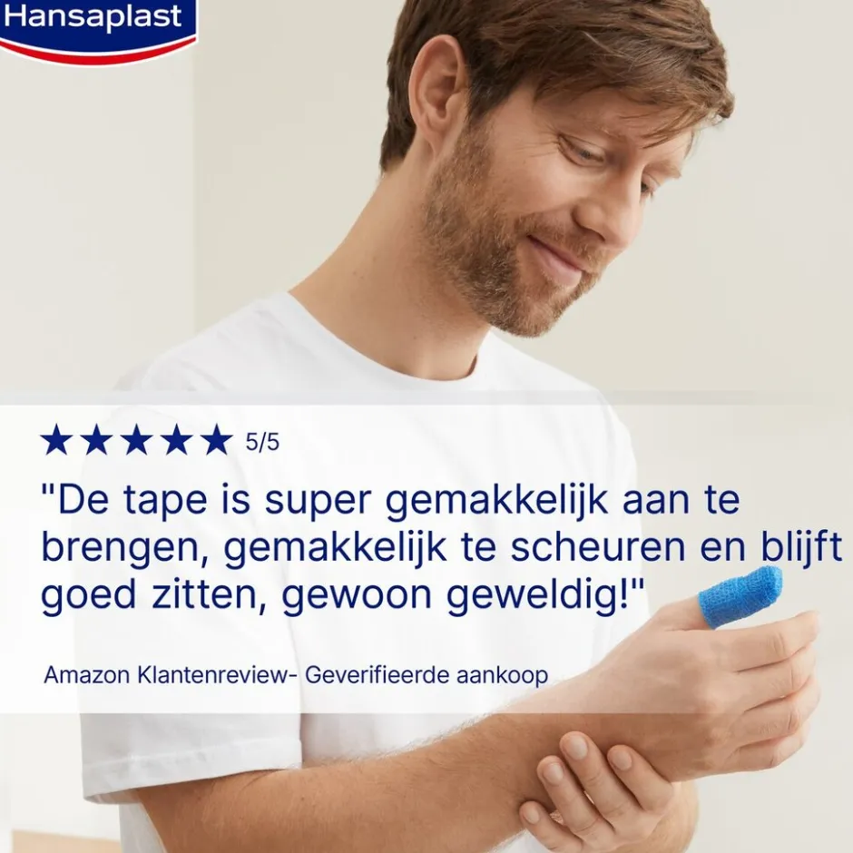 New Hansaplast Finger Cohesive Zelfhechtende Vingerbandage