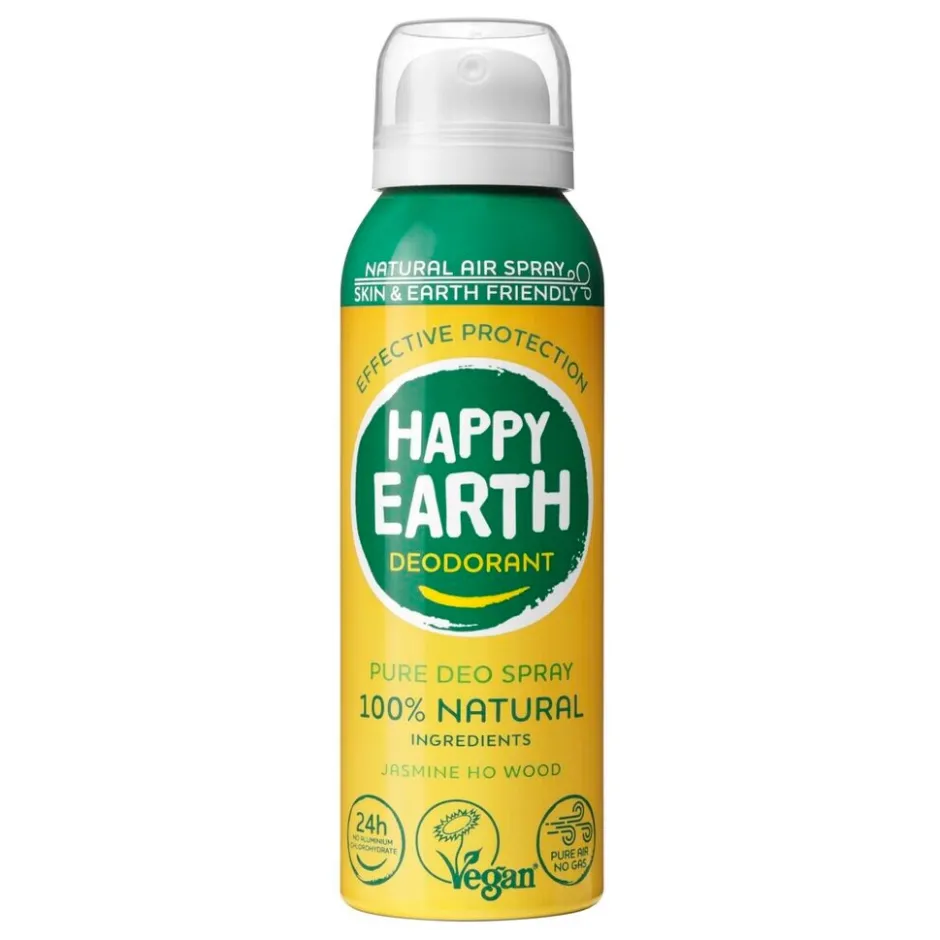 Sale Happy Earth 100% Natural Air Jasmine Ho Wood Deospray