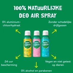 Sale Happy Earth 100% Natural Air Jasmine Ho Wood Deospray