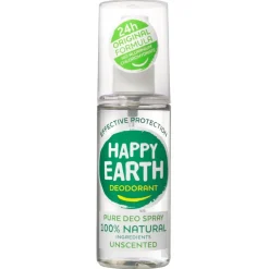 Hot Happy Earth 100% Natural Geurloze Deodorant Spray