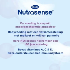 Sale Hero 12+M Nutrasense Classic 3 Opvolgmelk