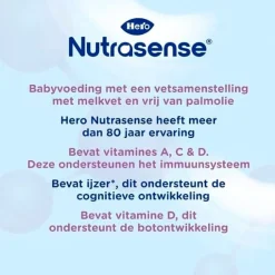 New Hero 0+M Nutrasense Classic 1 Zuigelingenmelk