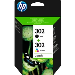 Clearance HP 302 Originele Zwarte/Drie-Kleuren Inktcartridges
