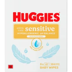 Discount Huggies Extra Care Sensitive Babydoekjes