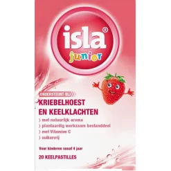 New isla Junior Keelpastilles
