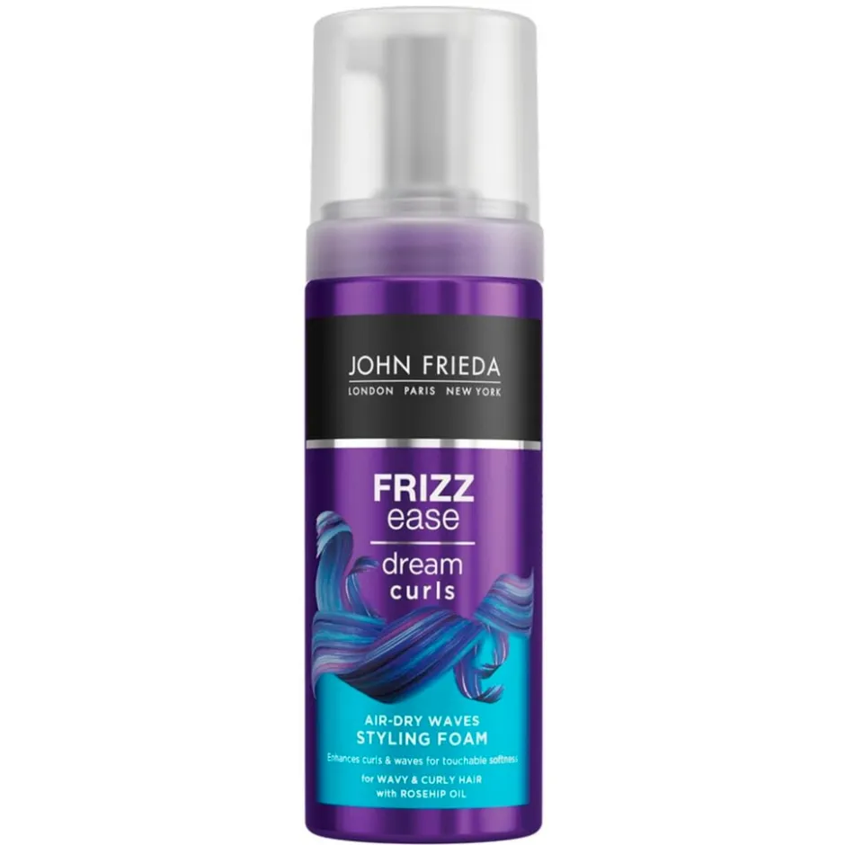 New John Frieda Frizz-Ease Air-Dry Waves Styling Mousse