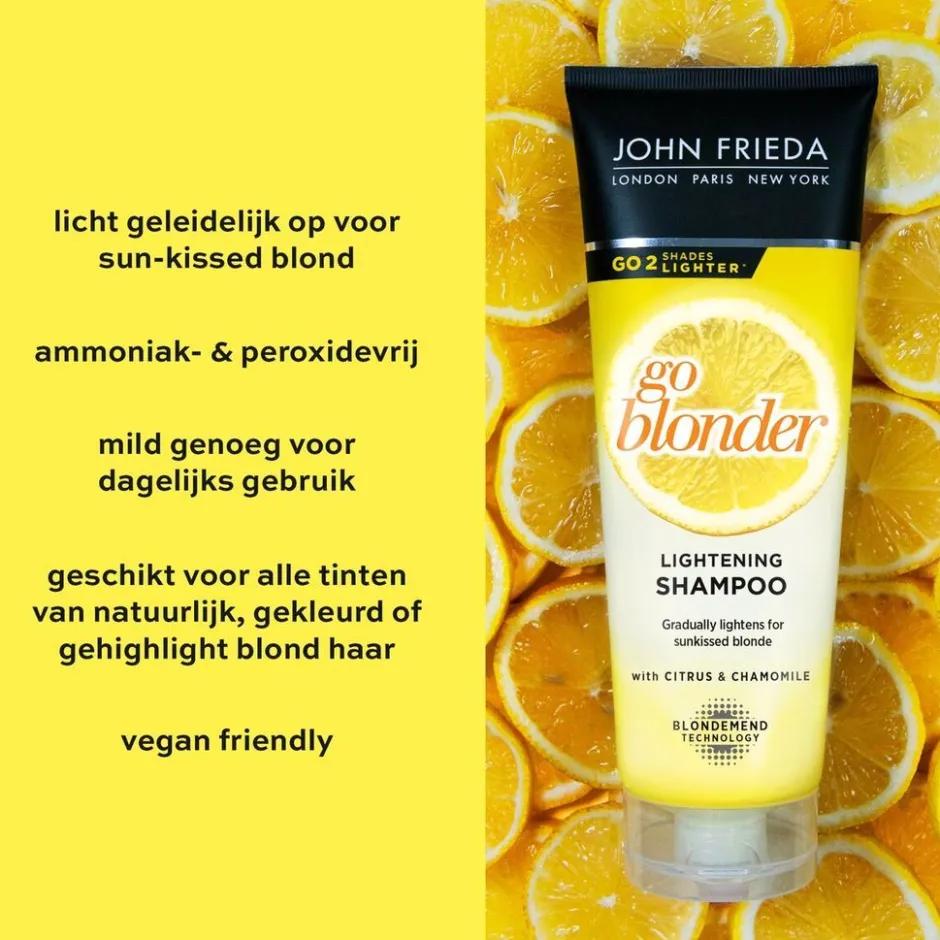 Outlet John Frieda Sheer Blonde Go Blonder Lightening Shampoo