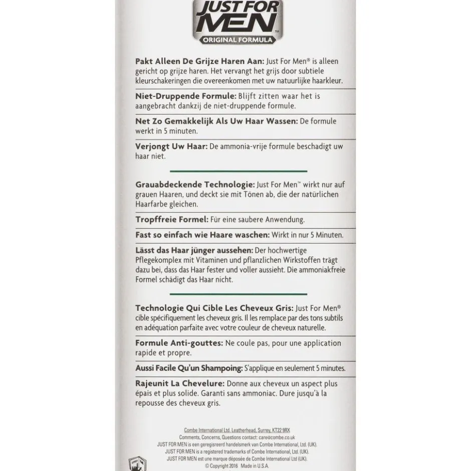 New Just For Men Original Formula H-35 Middenbruin Haarkleuring