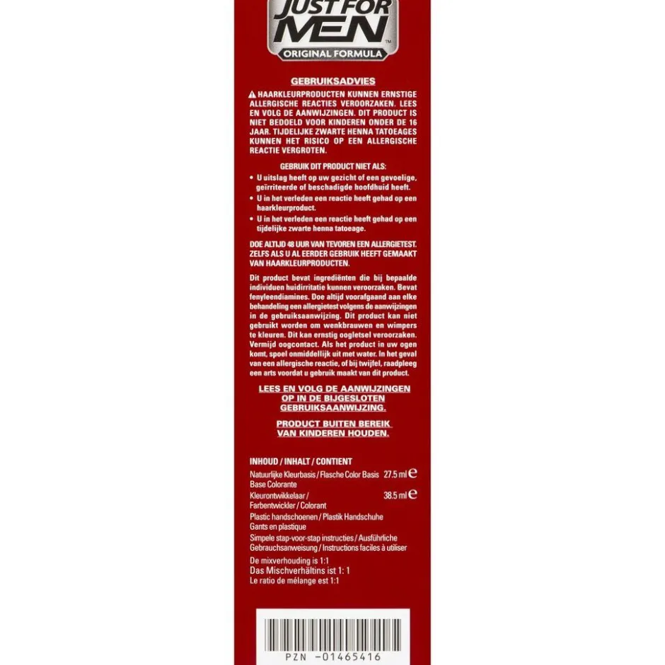 New Just For Men Original Formula H-35 Middenbruin Haarkleuring
