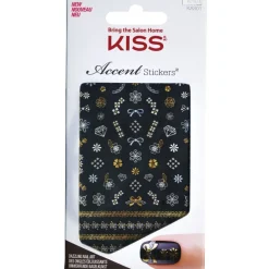 Hot Kiss Accent Just Kidding Nagelstickers