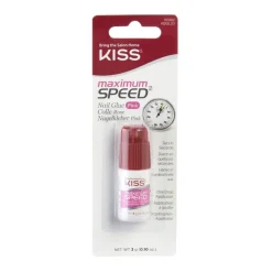 Discount Kiss Maximum Speed Pink Nail Glue
