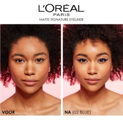 Sale L'Oreal L Oréal Paris Matte Signature 01 Zwart Eyeliner