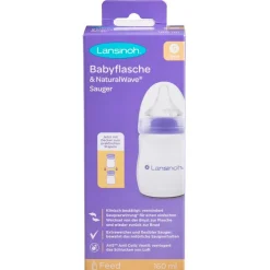 Clearance Lansinoh Babyfles met NaturalWave Speen