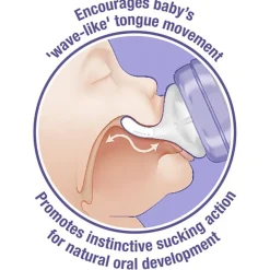 Outlet Lansinoh Natural Wave Small Flesspeen