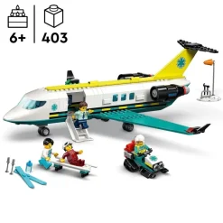 Hot LEGO City 60465 Ambulancevliegtuig