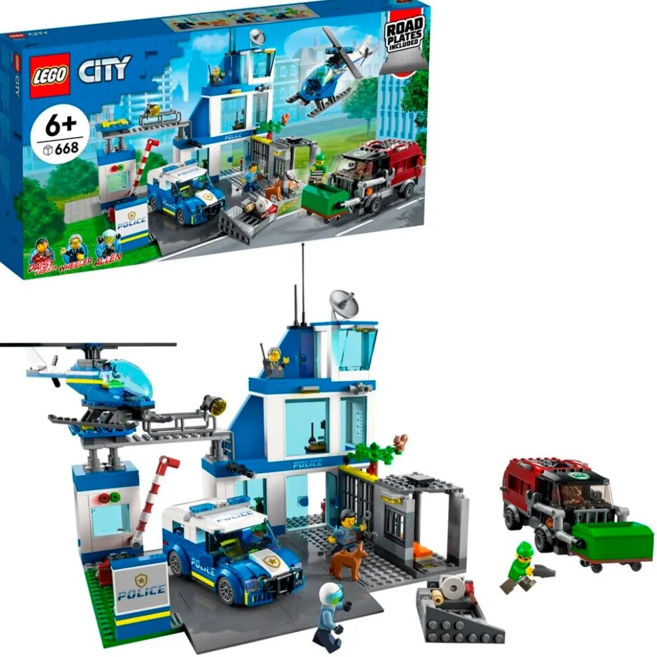 New LEGO City 60316 Politiebureau