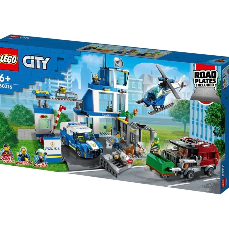 New LEGO City 60316 Politiebureau