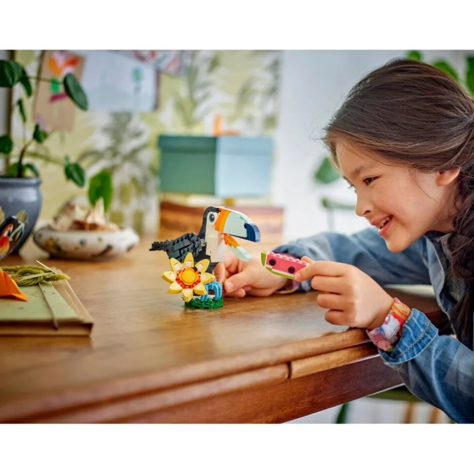 Discount LEGO Creator 31173 3-in-1 Wilde Dieren: Tropische Toekan