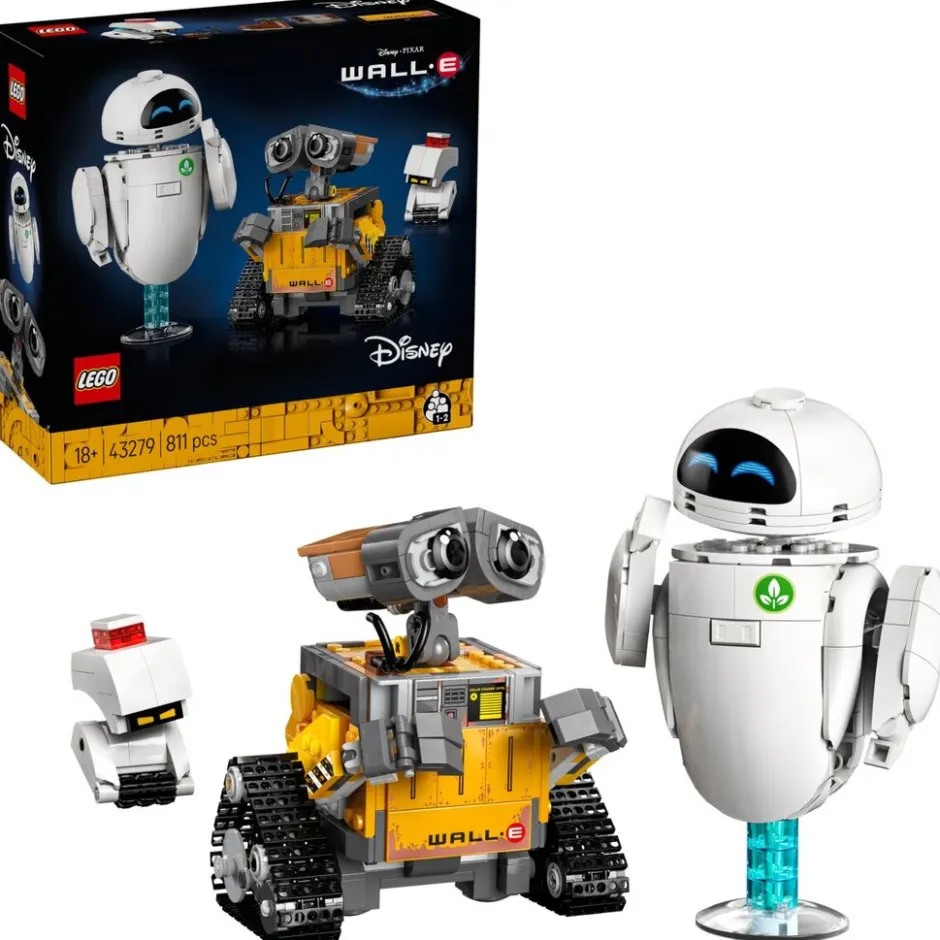 Outlet LEGO Disney 43279 WALL-E en EVE