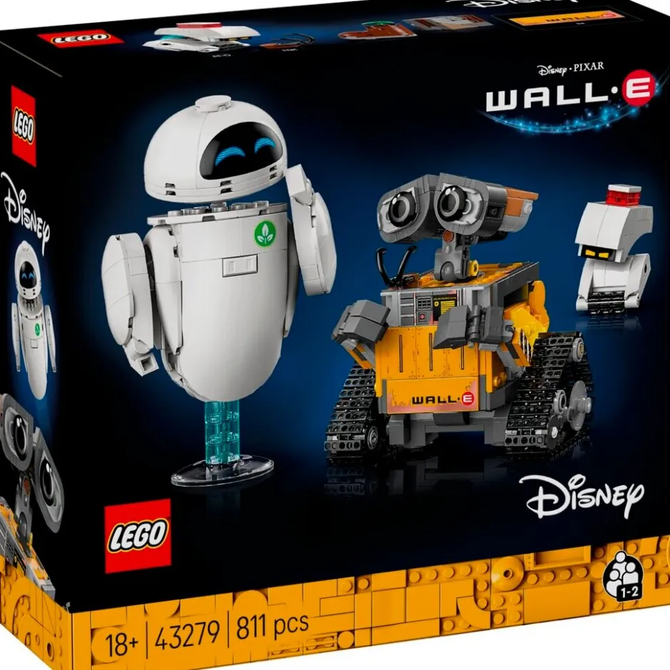 Outlet LEGO Disney 43279 WALL-E en EVE