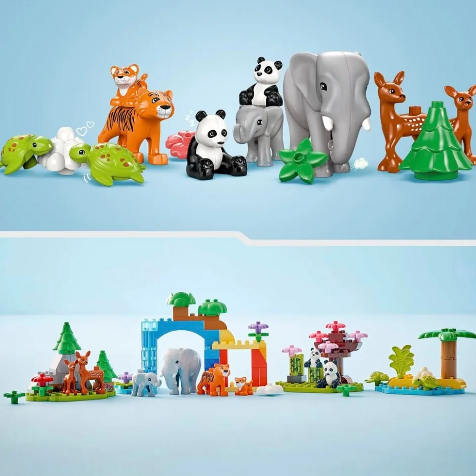 New LEGO Duplo 10446 3-In-1 Families van Wilde Dieren