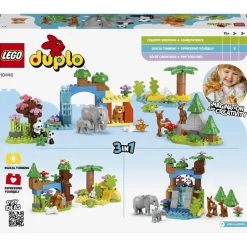 New LEGO Duplo 10446 3-In-1 Families van Wilde Dieren
