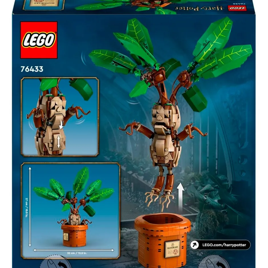Hot LEGO Harry Potter 76433 Mandragora