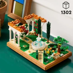 Discount LEGO Icons 10359 Tuin met Fontein