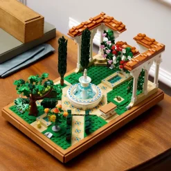 Discount LEGO Icons 10359 Tuin met Fontein