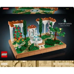 Discount LEGO Icons 10359 Tuin met Fontein
