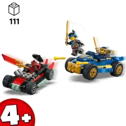Sale LEGO Ninjago 71840 Rogue vs. Drix Racewagenduel