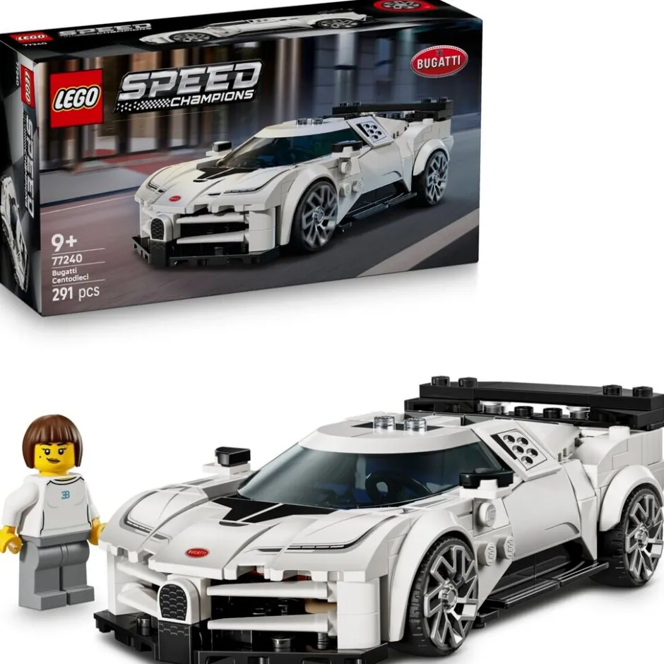 LEGO Speed Champs. LEGO Speed Champions 77240 Bugatti Centodieci Hyper Sportauto
