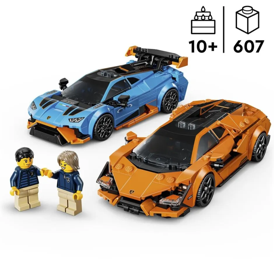 Outlet LEGO Speed Champs. LEGO Speed Champions 77238 Lamborghini Revuelto en Huracán STO