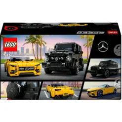 Hot LEGO Speed Champs. LEGO Speed Champions 76924 Mercedes-AMG G 63 en Mercedes-AMG SL 63
