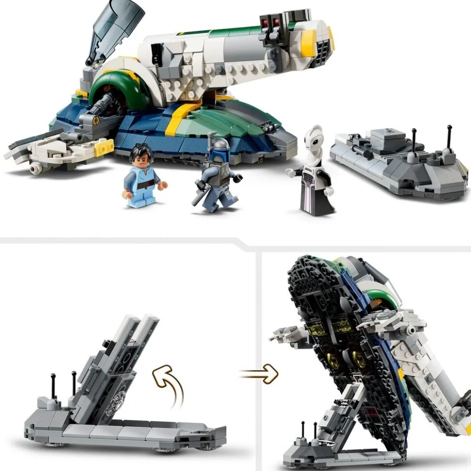 LEGO Star Wars : Attack of the Clones 75433 Jango Fetts Ruimteschip