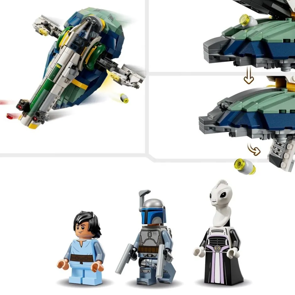 LEGO Star Wars : Attack of the Clones 75433 Jango Fetts Ruimteschip