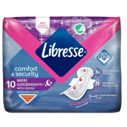 Sale Libresse Maxi Goodnight Wing Maandverband