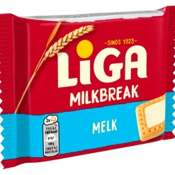 Discount Liga Milkbreak Melkkoekjes Duopacks Box