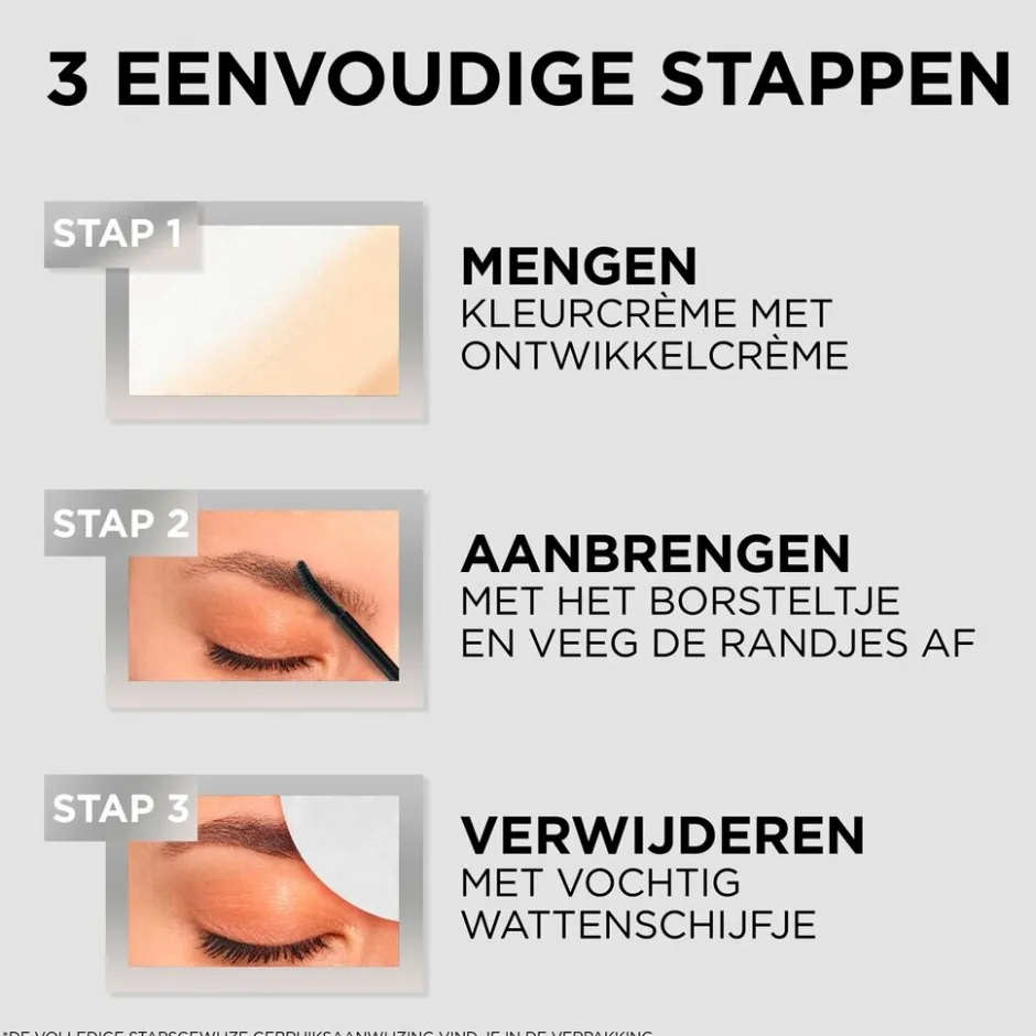 Sale L'Oreal L'Oréal Paris 3.0 Dark Brunette Brow Color Wenkbrauwverf