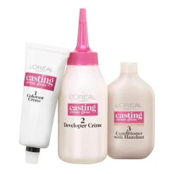 Online Casting L'Oréal Paris Créme Gloss 600 Donkerblond Semi-Permanente Haarkleuring