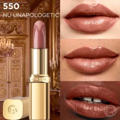Sale L'Oreal L'Oréal Paris Color Riche 550 Unapologetic Satin Nude Lippenstift