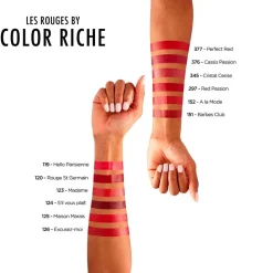 Sale L'Oreal L’Oréal Paris Color Riche 345 Cristal Cerise Satin Lippenstift