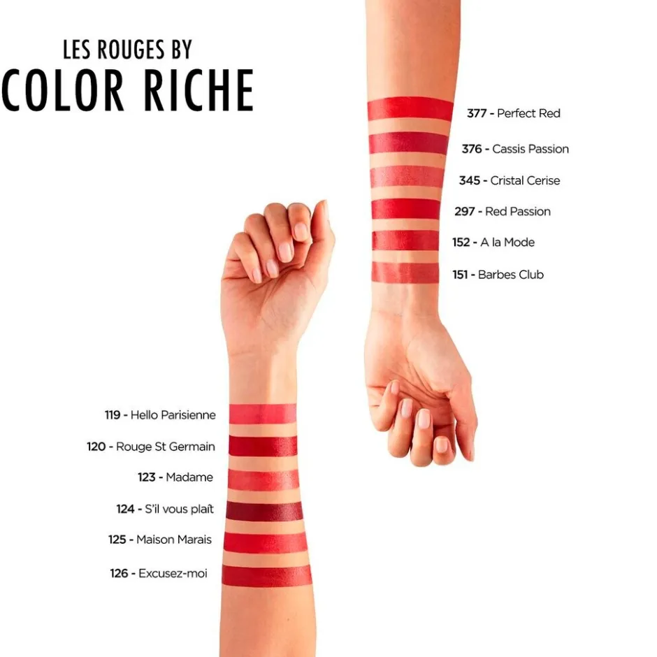 Discount L'Oreal L'Oréal Paris Color Riche 125 Maison Marais Satin Lippenstift