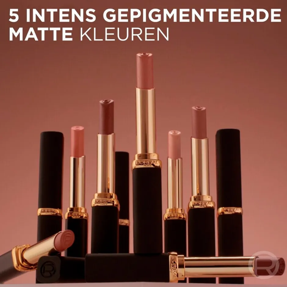 Outlet L'Oreal L'Oréal Paris Color Riche Intense Volume Matte 1980 L'Ambre Lippenstift