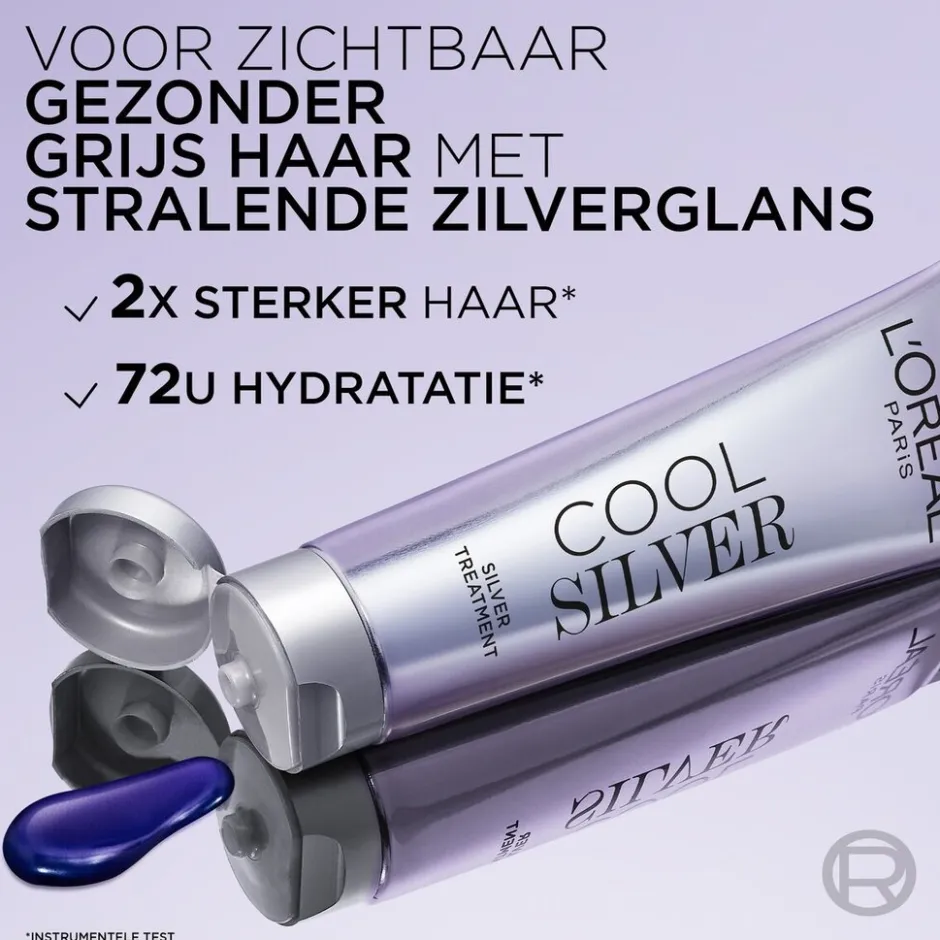 Hot Cool Silver L'Oréal Paris 3 Absoluut Zilver Revitaliserende Zilver Verzorging